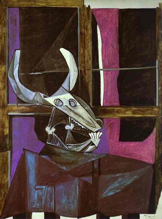 Pablo Picasso Still Life with Steers Skull